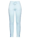 Quantum Courage Woman Pants Azure Size M Cotton, Modal In Blue