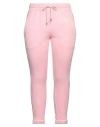 Quantum Courage Woman Pants Pink Size S Cotton, Modacrylic In Pink