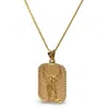 Quartz & Canary Women's Gold Vermeil Archangel Gabriel In Gold