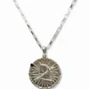 Quartz & Canary Women's Silver / Purple / Red Papyrus Zodiac Sterling Silver Sagittarius