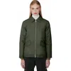 Quartz Co. Adele | Lightweight Insulated Jacket In Sage