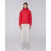 Quartz Co. Camila | Lightweight Hooded Insulated Jacket In Fiery Red