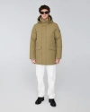 Quartz Co. Champlain | Hooded Down Winter Jacket In Khaki