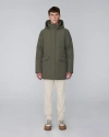 Quartz Co. Champlain | Hooded Down Winter Jacket In Olive