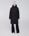 Quartz Co. Fermont | Hooded Down Winter Jacket In Black