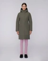Quartz Co. Fermont | Hooded Down Winter Jacket In Olive