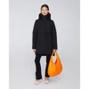 Quartz Co. Genia | Hooded Down Winter Jacket In Black