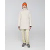 Quartz Co. Genia | Hooded Down Winter Jacket In Oatmeal