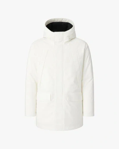 Quartz Co. Grant Ca | Hooded Down Winter Jacket In White