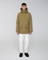 Quartz Co. Grant | Hooded Down Winter Jacket In Khaki