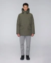 Quartz Co. Grant | Hooded Down Winter Jacket In Olive