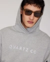 Quartz Co. Jay | Hooded Sweatshirt In Heather Grey