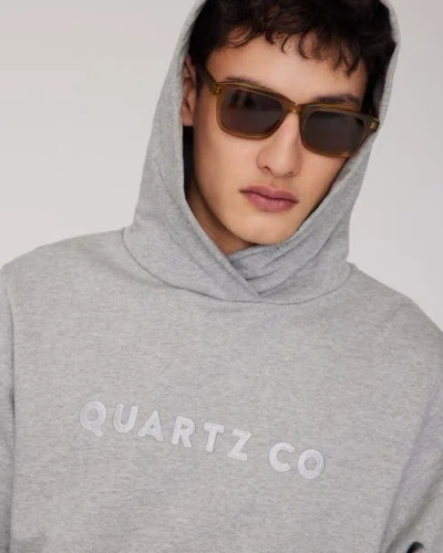 Quartz Co. Jay | Hooded Sweatshirt In Heather Grey