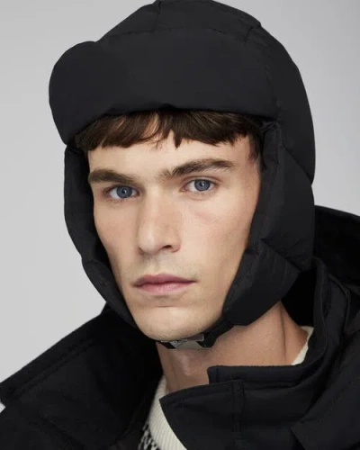 Quartz Co. John | Down Trapper Hat In Black
