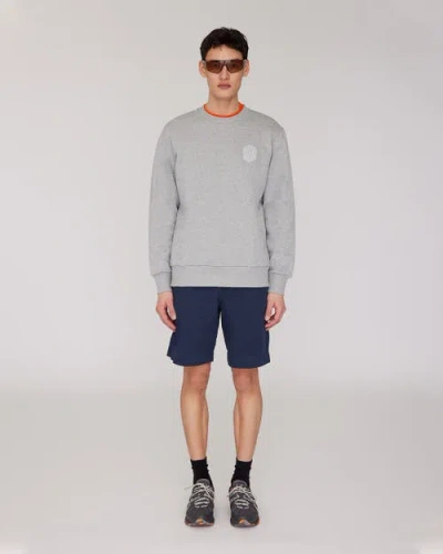 Quartz Co. Josh | Crewneck Sweatshirt In Heather Grey