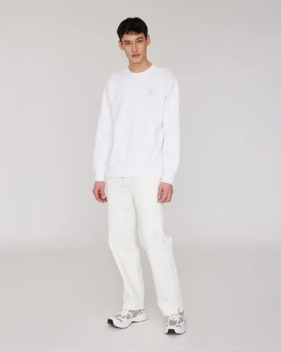 Quartz Co. Josh | Crewneck Sweatshirt In White