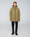 Quartz Co. Jules | Hooded Down Winter Jacket In Khaki