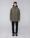 Quartz Co. Jules | Hooded Down Winter Jacket In Olive