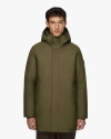 Quartz Co. Labrador Ca | Hooded Down Winter Jacket In Green