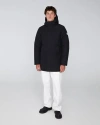 Quartz Co. Labrador | Hooded Down Winter Jacket In Black