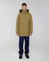 Quartz Co. Labrador | Hooded Down Winter Jacket In Khaki