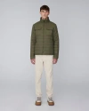 Quartz Co. Neal | Lightweight Insulated Shirt Jacket In Sage