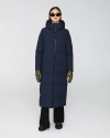 Quartz Co. Sofia 2.0 | Hooded Down Winter Jacket In True Navy