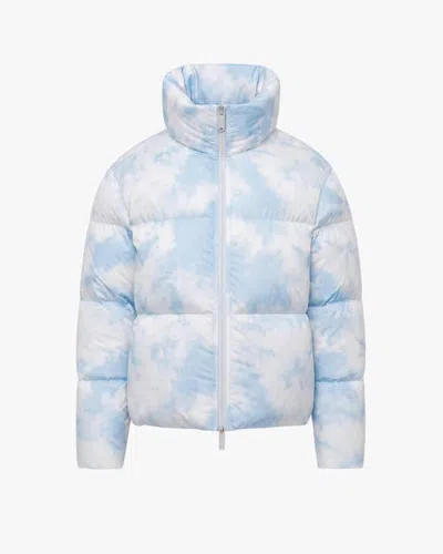 Quartz Co. Soleil D'hiver | Down Winter Jacket In Winter Sky Blue