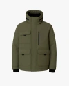 Quartz Co. Teslin | Recycled Down Winter Jacket In Green