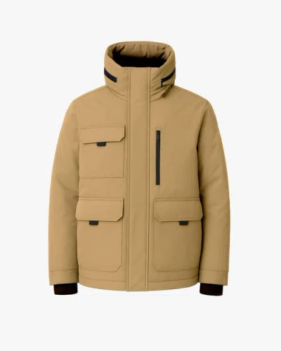 Quartz Co. Teslin | Recycled Down Winter Jacket In Nude