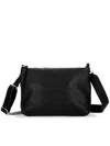 Quarzovivo Alika Adjustable-strap Shoulder Bag In Black