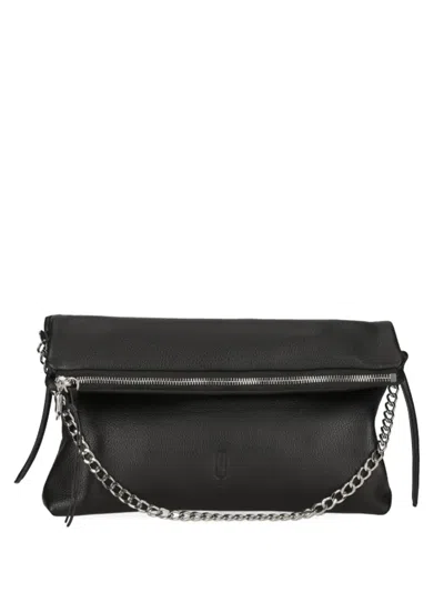 Quarzovivo Leather Shoulder Bag