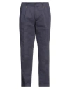 Quattro.decimi Quattro. Decimi Man Pants Midnight Blue Size 34 Cotton, Linen