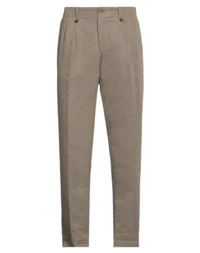 Quattro.decimi Quattro. Decimi Man Pants Military Green Size 34 Cotton, Linen