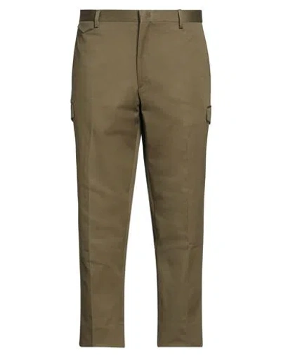 Quattro.decimi Quattro. Decimi Man Pants Military Green Size 38 Cotton, Elastane