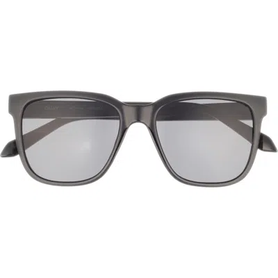 Quay 54mm Large Square Sunglasses In Blk/smk
