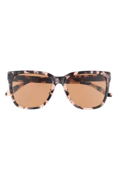 Quay 54mm Square Sunglasses In Black