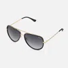 Quay All In Medium In Black,black Gold