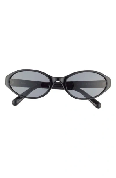 Quay Aura Points 55mm Oval Sunglasses