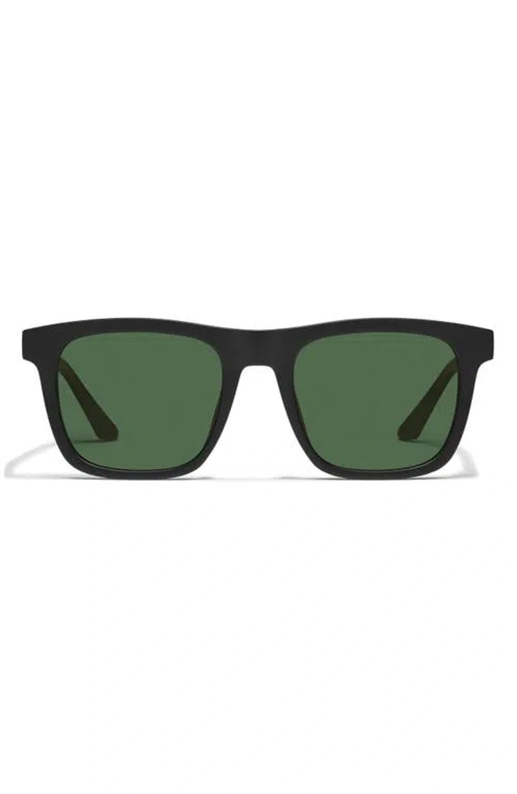 Quay Australia Black and Green Sunglasses UNPLUGGED Square Polarized Sunglasses – QUAY main image 4