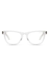 Quay Australia Mini Hardwire 50mm Blue Light Filtering Optical Glasses