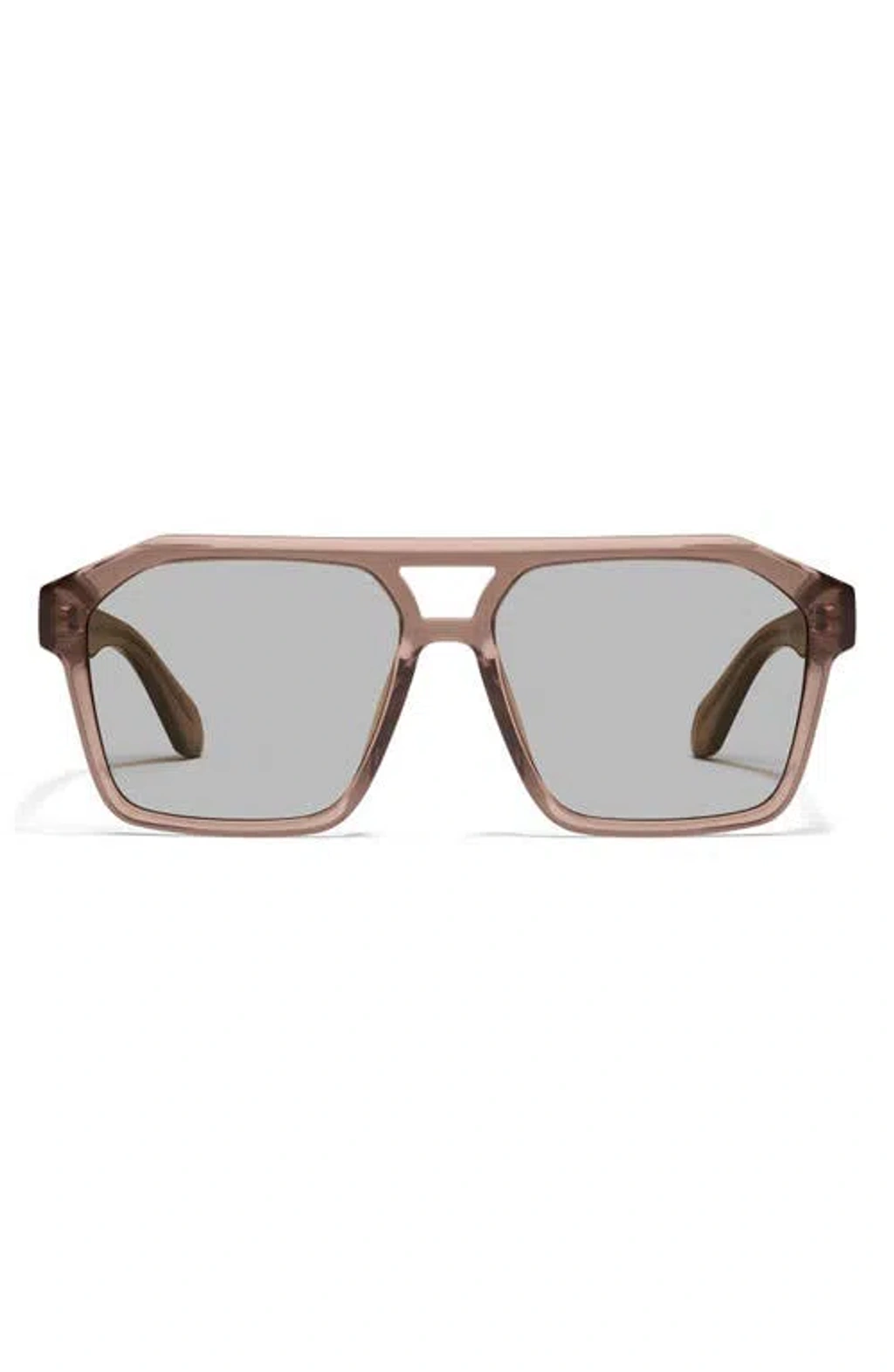 Quay Australia Soundcheck 48mm Gradient Aviator Sunglasses  display picture 3