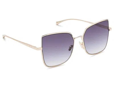 Quay Big Debut Fashion Sunglasses Gold/black: One Size