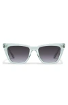 Quay Call The Shots 54mm Gradient Cat Eye Sunglasses In Gray