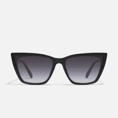 Quay Call The Shots 45mm Cat Eye Sunglasses In Bone,brown