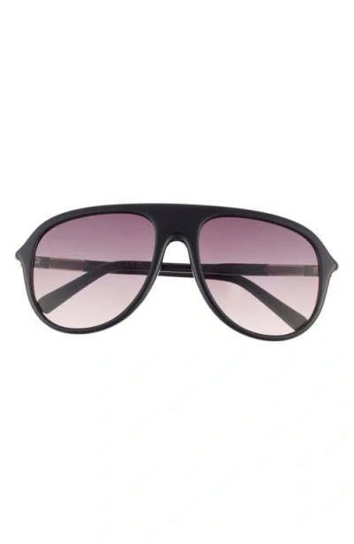 Quay Chart Topper 54mm Aviator Sunglasses