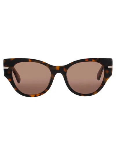 Quay Chit Chat Sunglasses In Pbtrt/brn - Peanut Buttler Tortoise - Brown