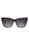 Quay Confidential 143mm Cat Eye Sunglasses In Purple
