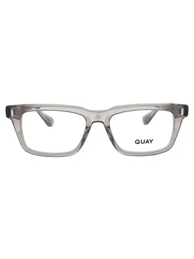 Quay Definition Rx Eyeglasses In Gry - Grey - Demo