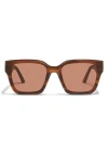 Quay Drive In 66mm Square Sunglasses